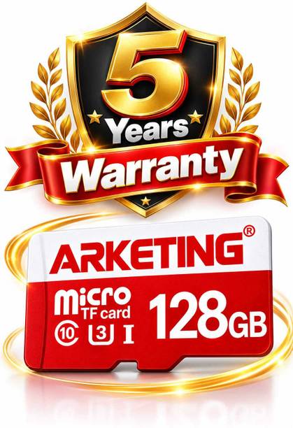 ARKETING TF128G TFM128G 128 GB Extreme HD Video Class 10 120 MB/s  Memory Card Compatible with Camera, Computer, Gaming Console, Mobile, Tablet