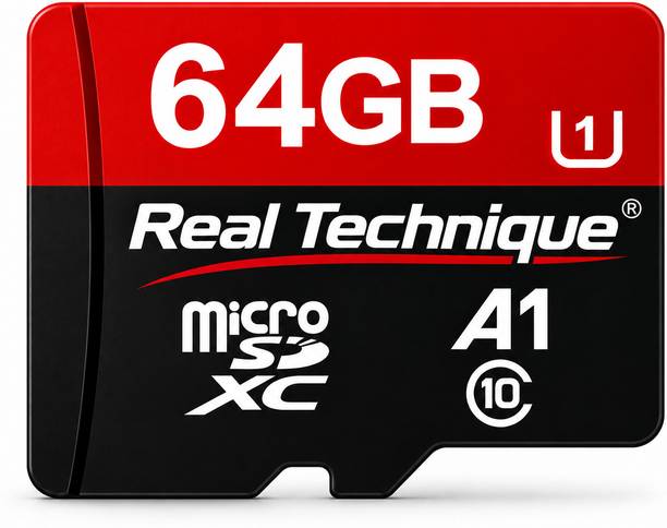 REAL TECHNIQUE M64V mM64 64 GB Extreme Pro SDHC Class 10 150 MB/s  Memory Card Compatible with Camera, Computer, Gaming Console, Mobile, Tablet