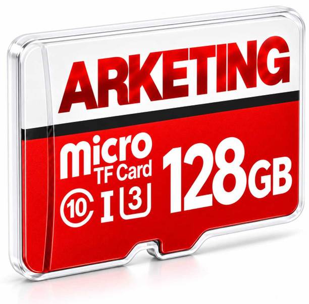 ARKETING UPREMIUM128 PREMIUM128 128 GB Extreme Pro SDHC Class 10 120 MB/s  Memory Card Compatible with Camera, Computer, Gaming Console, Mobile, Tablet