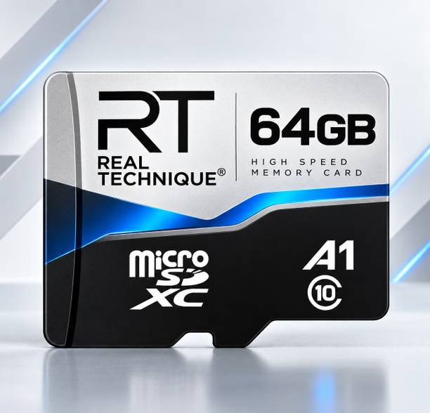 REAL TECHNIQUE M64W 10@ 64 GB Extreme Pro SDHC Class 10 150 MB/s Memory Card Compatible with Camera, Computer, Gaming Console, Mobile, Tablet