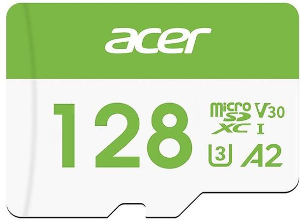 Acer MSC300 128 GB MicroSD Card UHS Class 3 160 MBPS  Memory Card