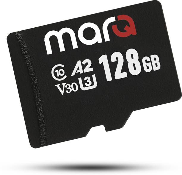 MarQ by Flipkart MQMC_128_UVC A2 128 GB MicroSDXC Class 10 70 MB/s  Memory Card Compatible with Mobile, Tablet