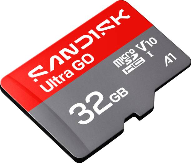 SanDisk SDSQUGN-032G-GN6MN SANDISK Ultra Go microSD 32 GB MicroSDXC Class 10 120 MB/s Memory Card Compatible with Mobile, Computer, Tablet, Camera, Gaming Console