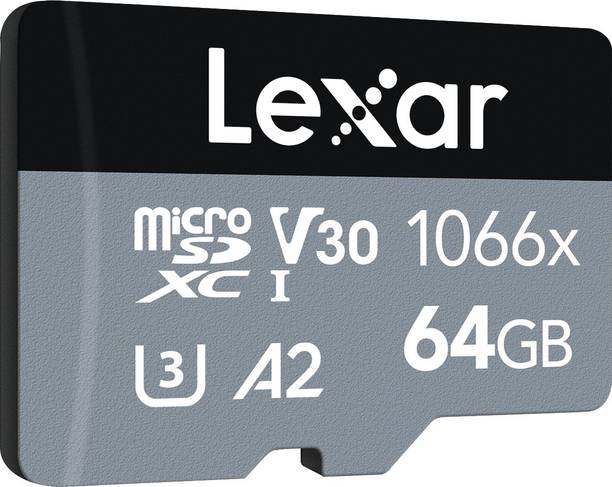 Lexar LMS1066064G-BNANG Ultra 64 GB MicroSD Card Class 10 160 MB/s  Memory Card Compatible with Camera, Computer, Gaming Console, Mobile, Tablet