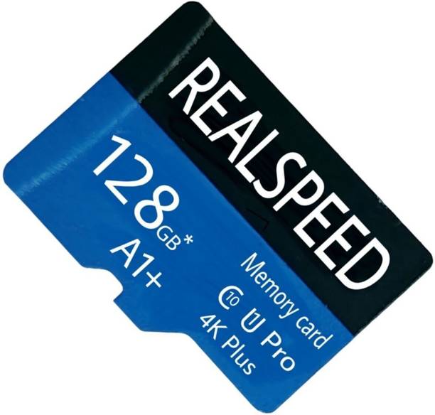 Realspeed A1ULTRA HDULTRA 128 GB Memory Stick Class 10 130 MB/s  Memory Card Compatible with Computer, Gaming Console, Mobile, Tablet