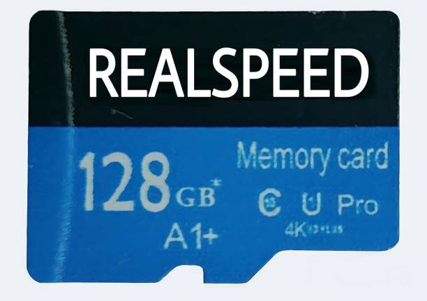Realspeed REALA1 A1 128 GB Memory Stick Class 10 130 MB/s  Memory Card Compatible with Computer, Gaming Console, Tablet, Mobile