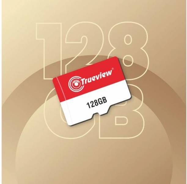 Trueview T29983-AB UHS-3 128 GB MicroSD Card Class 10 73.8 MB/s Memory Card Compatible with Camera, Computer, Gaming Console, Mobile, Tablet