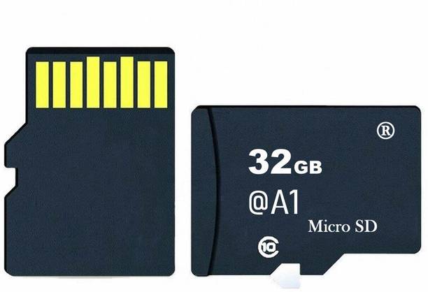 Zinzo 32 GB Micro SD Memory Card with High Speed Storage Ultra 32 GB MicroSD Card Class 10 48 MB/s  Memory Card Compatible with Camera, Computer, Mobile, Tablet