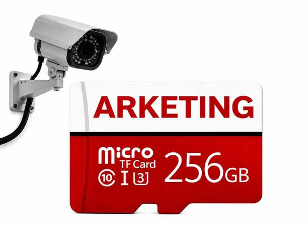 ARKETING Prim 256 256 GB 256 GB MicroSD Card Class 10 120 MB/s  Memory Card Compatible with Camera, Computer, Gaming Console, Mobile, Tablet