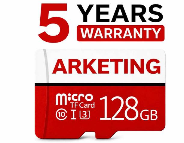 ARKETING XQ128 Next128 GB 128 GB MicroSD Card Class 10 120 MB/s  Memory Card Compatible with Camera, Computer, Gaming Console, Mobile, Tablet