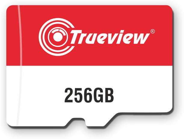 Trueview T29984-A UHS-3 256 GB MicroSD Card Class 10 73.8 MB/s  Memory Card Compatible with Camera, Computer, Gaming Console, Mobile, Tablet