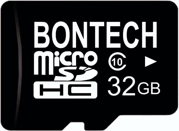 BONTECH 10X 32 GB MicroSD Card Class 10 48 MB/s  Memory Card