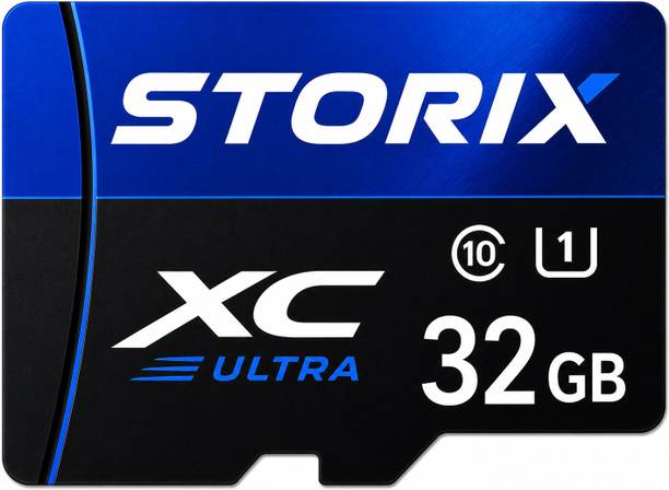 Storix STX-MS32-ULTRA STORIX High Speed Serie 32 GB MicroSD Card Class 10 140 MB/s  Memory Card Compatible with Camera, Computer, Gaming Console, Mobile, Tablet
