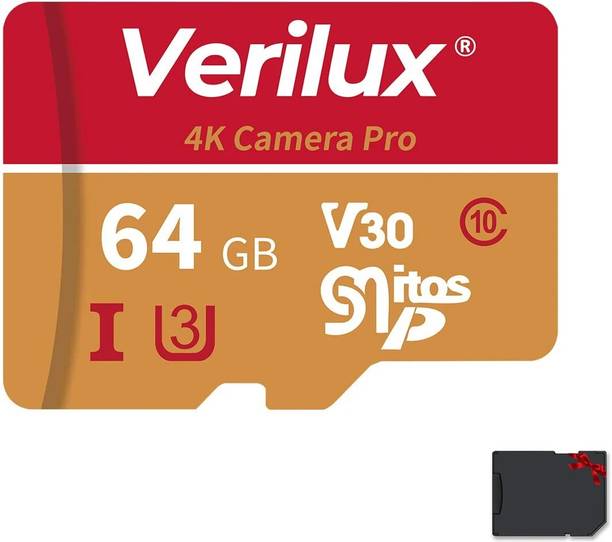 ZITRONIX 64 GB Micro SD Card Universal Memory Card 4K Full HD Ultra 64 GB MicroSD Card UHS Class 1 100 MB/s  Memory Card Compatible with Computer, Gaming Console, Mobile, Tablet