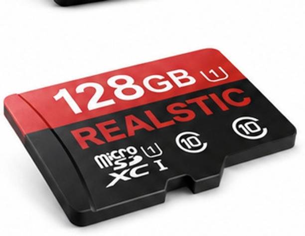 Realstic A1 128 GB Card AB USB10 130 MB/s Memory Card A1 128 GB MicroSD Card Class 10 130 MB/s  Memory Card Compatible with Camera, Computer, Mobile, Tablet, Gaming Console