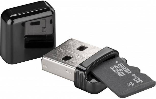ka enterprises SINGAL MEMORY CARD READER usb 1 MB MicroSD Card Class 2 480 MB/s  Memory Card Compatible with Camera, Computer, Mobile, Tablet