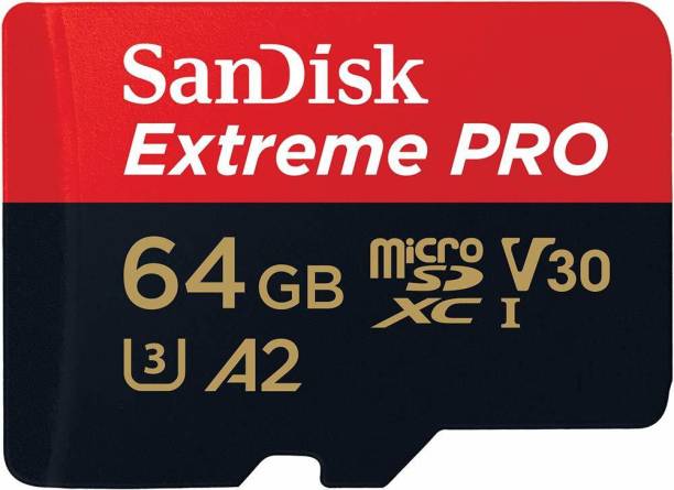 SanDisk Extreme PRO 64 GB MicroSD Card UHS Class 1 200 MB/s  Memory Card