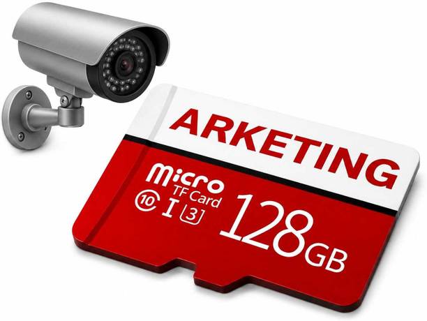 ARKETING SDSQTS128 128 GB 128 GB MicroSD Card Class 10 120 MB/s Memory Card Compatible with Camera, Computer, Gaming Console, Mobile, Tablet