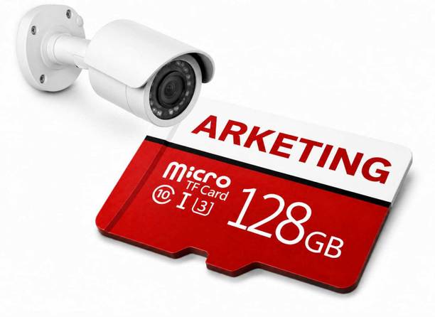 ARKETING Dect128 Dect128 GB 128 GB MicroSD Card Class 10 120 MB/s  Memory Card Compatible with Camera, Computer, Gaming Console, Mobile, Tablet