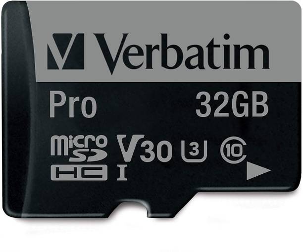 Verbatim 8407 32 GB MicroSD Card Class 10 90 MB/s Memory Card Compatible with Camera, Mobile, Tablet