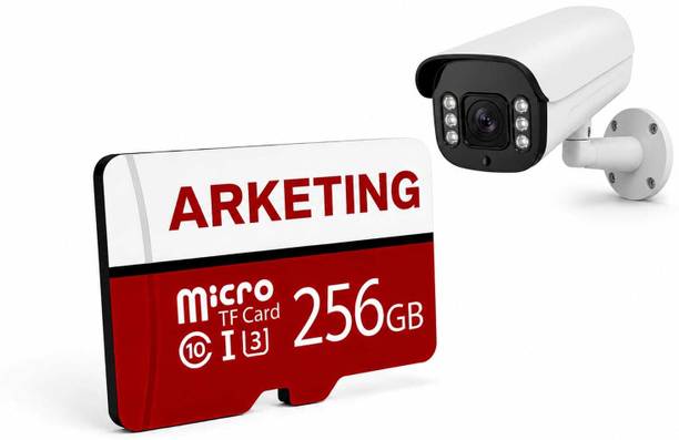 ARKETING MQ5 256 256 GB 256 GB MicroSD Card Class 10 120 MB/s Memory Card Compatible with Camera, Computer, Gaming Console, Mobile, Tablet