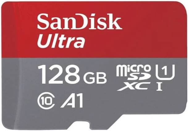 SanDisk Ultra 128GB microSDXC UHS-I, 140MB/s R, Memory Card Class 10 128 GB MicroSD Card Class 10 140 MB/s Memory Card Compatible with Camera, Mobile, Computer
