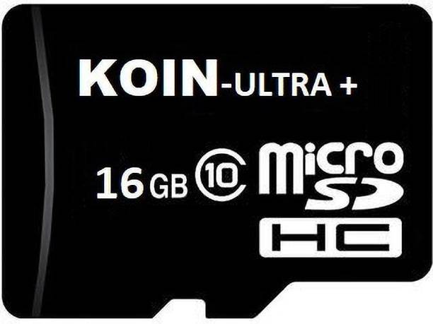 MOREBYTE Ultra Plus 16 GB MicroSD Card Class 10 90 MB/s  Memory Card