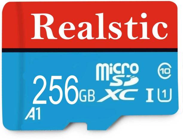 Realstic ULTRA 256 GB MicroSD Card Class 10 130 MB/s  Memory Card