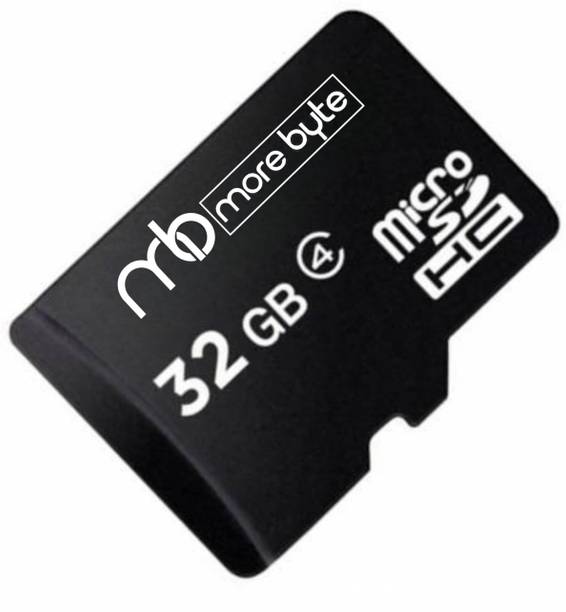 MOREBYTE Ultra 32 GB MicroSD Card Class 10 90 MB/s Memory Card Black 32 GB MicroSD Card Class 10 90 MB/s  Memory Card Compatible with Mobile, Computer, Tablet