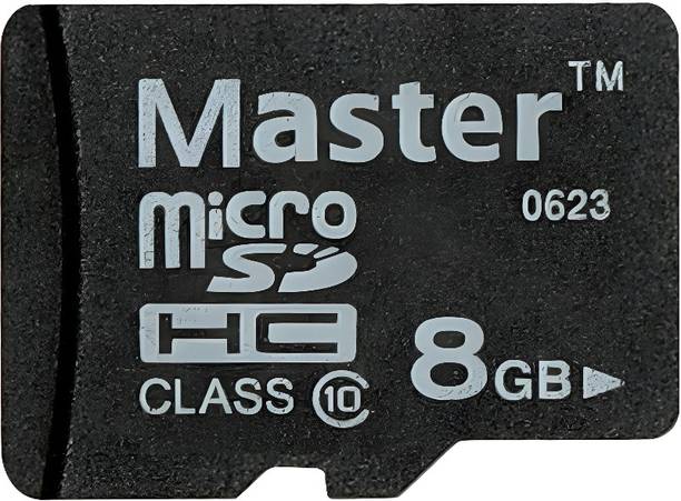Master 8GB Micro SD Class 10, 150MB/s Read, 70MB/s Write Memory Card 8 GB MicroSD Card Class 10 150 MB/s  Memory Card Compatible with Tablet, Mobile