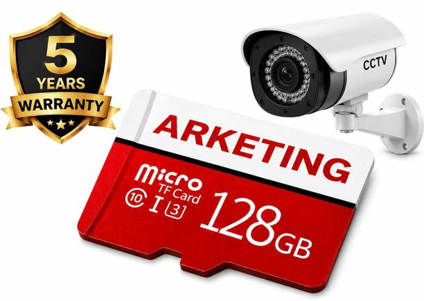 ARKETING XM128 Latest128 GB 128 GB MicroSD Card Class 10 120 MB/s  Memory Card Compatible with Camera, Computer, Gaming Console, Mobile, Tablet