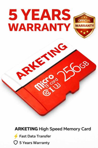 ARKETING ARK256PROW XPRO 256 GB MicroSD Card Class 10 120 MB/s  Memory Card Compatible with Camera, Mobile, Computer, Tablet
