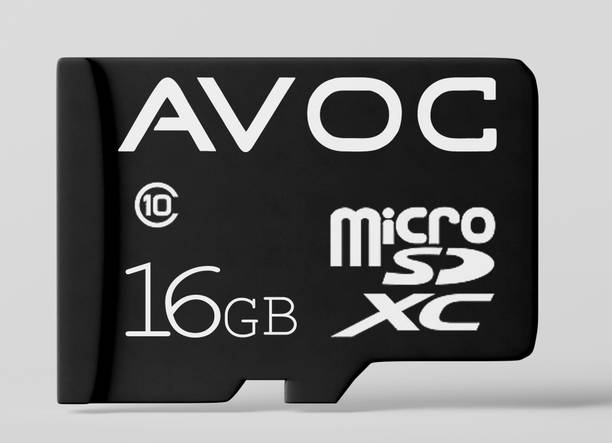 AVOC FLASH MC016 MicroSDXC 16 GB MicroSD Card Class 10 20 MB/s  Memory Card Compatible with Tablet, Mobile, Camera
