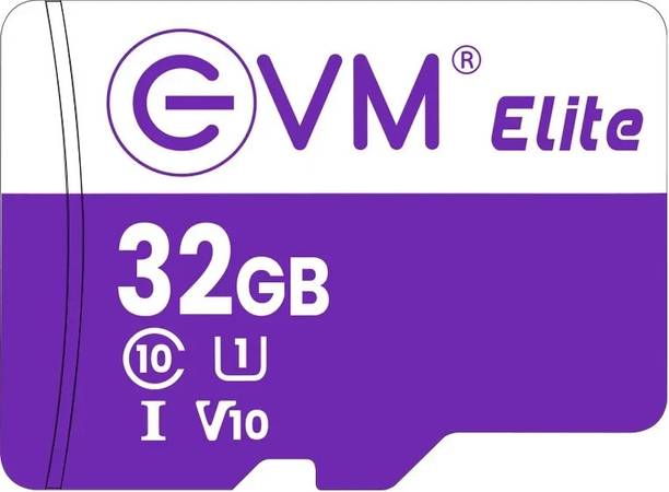 EVM EETF_32GU1 U3 V30 32 GB MicroSD Card Class 10 100 MB/s  Memory Card Compatible with Computer
