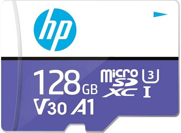 HP MicroSD 128GB with Adapter Memory Card 128GB 128 GB MicroSD Card Class 10 100 MB/s  Memory Card Compatible with Camera, Computer, Tablet, Mobile, Gaming Console
