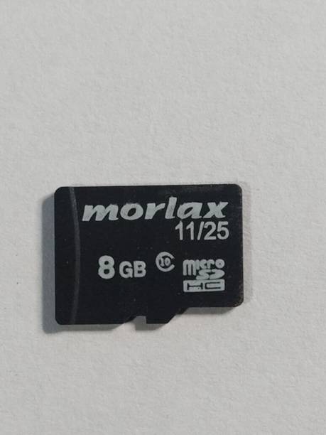 MORLAX MORx002 MM8GUCDC 8 GB MicroSD Card Class 10 5 MB/s Memory Card Compatible with Camera, Computer, Gaming Console, Mobile, Tablet