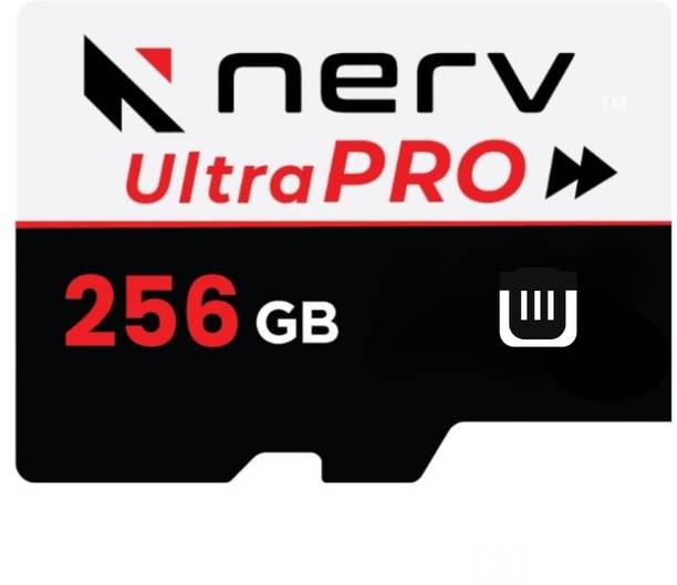 nervfit Ultra Pro 256 GB MicroSD Card UHS Class 3 170 MB/s Memory Card Compatible with Camera, Computer, Gaming Console, Mobile, Tablet