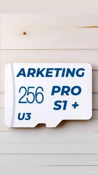 ARKETING PRO S1 PRO 256 GB MicroSD Card Class 10 135 MB/s  Memory Card Compatible with Camera, Computer, Mobile, Gaming Console, Tablet