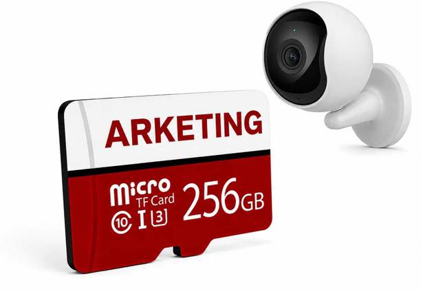 ARKETING MQ3 256 256 GB 256 GB MicroSD Card Class 10 120 MB/s Memory Card Compatible with Camera, Computer, Gaming Console, Mobile, Tablet