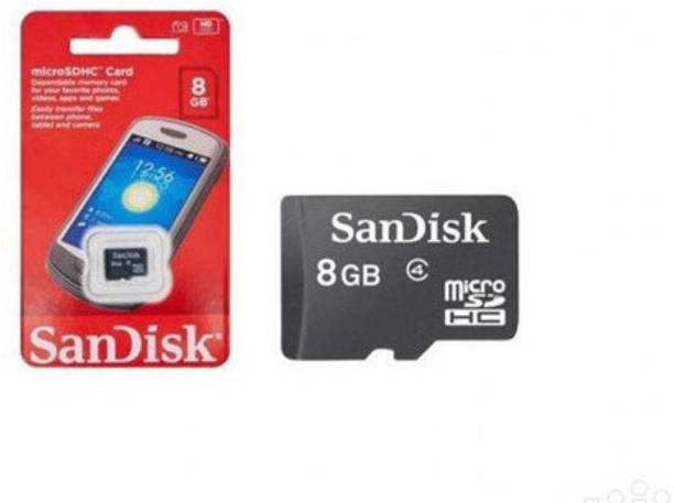 bkn SD ULTRA FAST BASIC 8GB microSDHC Memory Card SanDis microSDHCTM 8GB Memory Card - CLASS 4 MEMORY CARD 8 GB MicroSD Card Class 4 15 MB/s  Memory Card Compatible with Camera, Mobile, Tablet