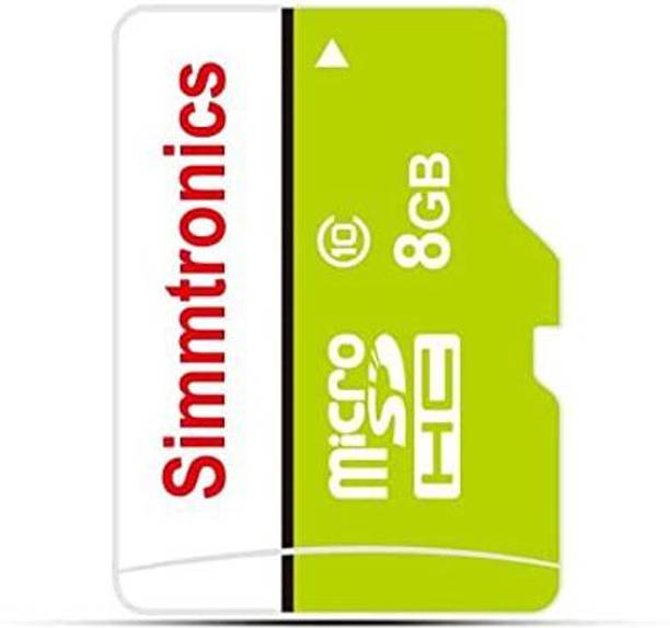 Simmtronics HC 8 GB MicroSD Card Class 10 90 MB/s  Memory Card