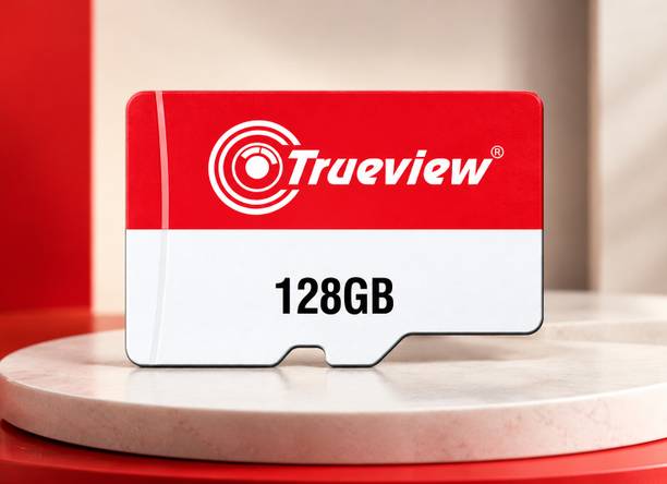 Trueview T29983-A-A UHS-3 128 GB MicroSD Card Class 10 73.8 MB/s Memory Card Compatible with Camera, Computer, Gaming Console, Mobile, Tablet