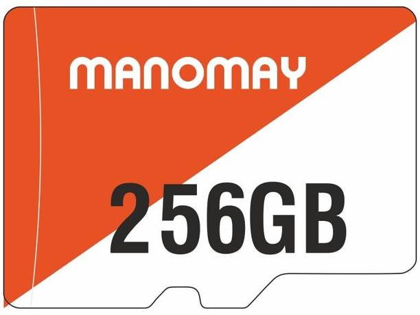 Manomay M1102-A - SD UHS-3 256 GB MicroSD Card Class 10 73.8 MB/s  Memory Card Compatible with Camera, Mobile, Tablet, Gaming Console, Computer