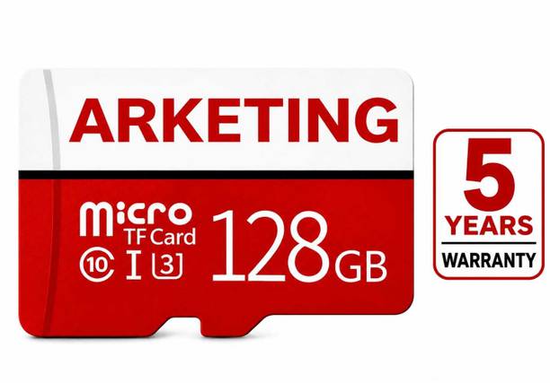 ARKETING XUV128 largest 128 GB 128 GB MicroSD Card Class 10 120 MB/s  Memory Card Compatible with Camera, Computer, Gaming Console, Mobile, Tablet