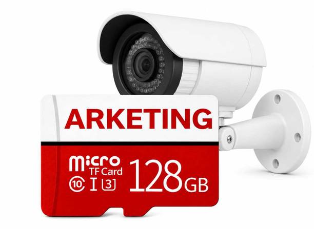 ARKETING One128 128 GB 128 GB MicroSD Card Class 10 120 MB/s  Memory Card Compatible with Camera, Computer, Gaming Console, Mobile, Tablet