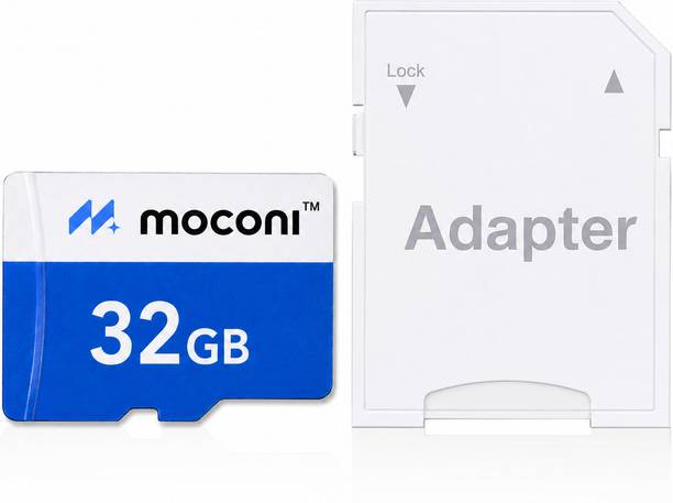 MOCONI Memory Card U-3/A1/V30 U-3/A1/V30 32 GB MicroSD Card Class 10 90 MB/s  Memory Card Compatible with Camera, Computer, Mobile, Tablet