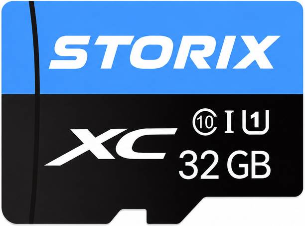Storix STX-MS32-ULTRA STORIX High Speed Serie 32 GB MicroSD Card Class 10 140 MB/s  Memory Card Compatible with Camera, Computer, Gaming Console, Mobile, Tablet