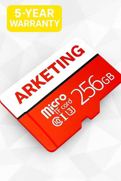 ARKETING S/3-256 S/3 256 GB MicroSDHC Class 10 120 MB/s  Memory Card Compatible with Camera, Mobile, Tablet, Computer, Gaming Console