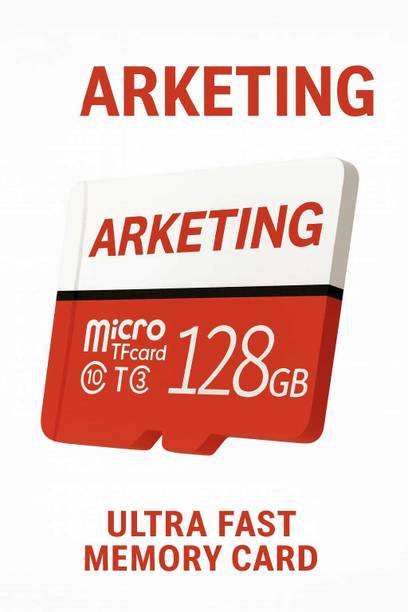 ARKETING ARKOD128 FO-128 128 GB MicroSDHC Class 10 120 MB/s  Memory Card Compatible with Mobile