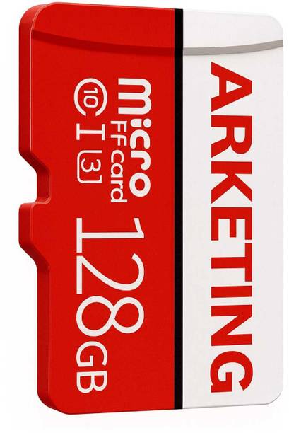 ARKETING ARKQD128 FQ-128 128 GB MicroSDHC Class 10 120 MB/s  Memory Card Compatible with Mobile